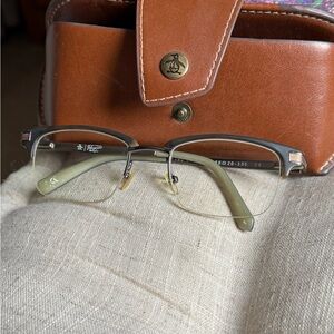 Original Penguin Green and Hazel Brown Glasses Frame